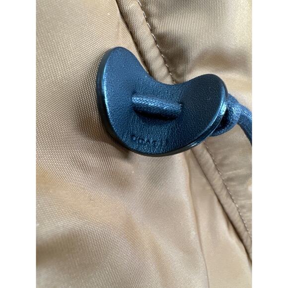 Coach 1941 Womens Varsity Parka - Car Tan Women's jacket coat size 2 - Picture 5 of 14